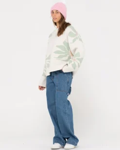 Lily Relaxed Fit Crew Neck Knit | Rusty Cheap