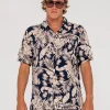 Line Up Relaxed Fit Short Sleeve Shirt | Rusty Discount