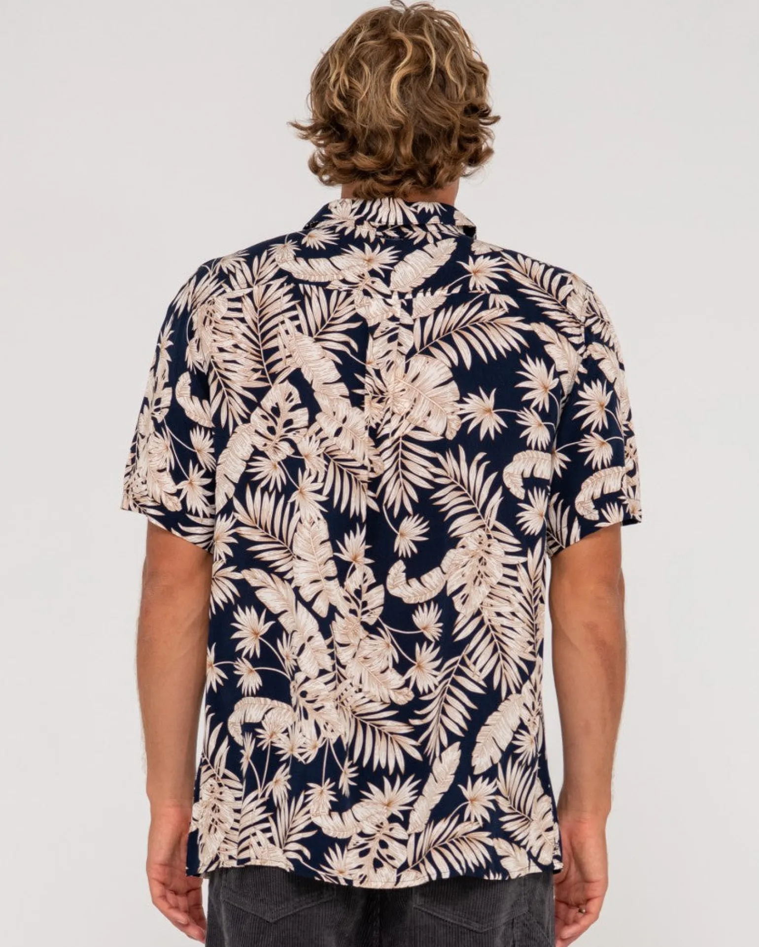 Line Up Relaxed Fit Short Sleeve Shirt | Rusty Discount