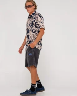 Line Up Relaxed Fit Short Sleeve Shirt | Rusty Discount