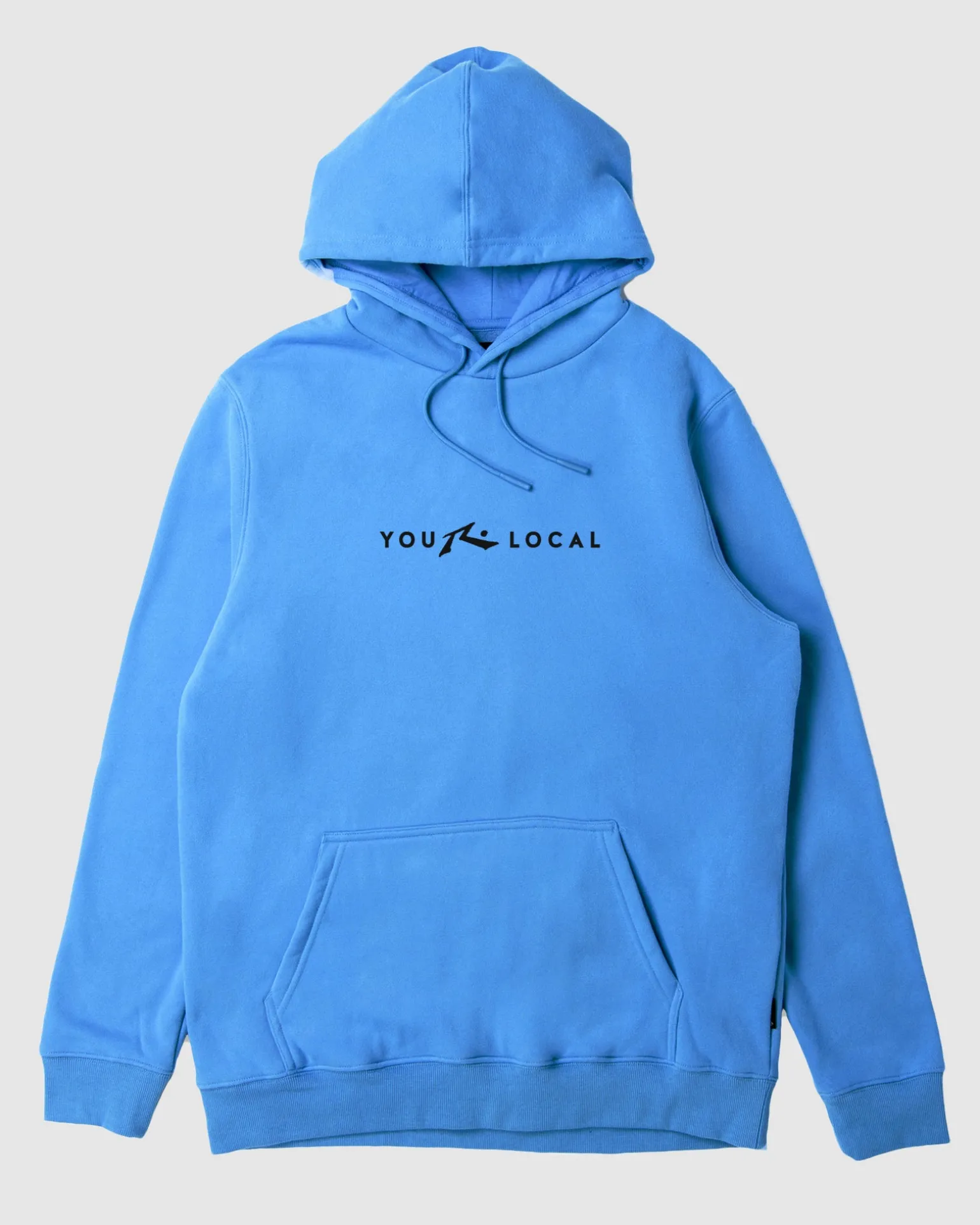 Locals Only Custom Printed Fleece Hoodie | Rusty Best Sale