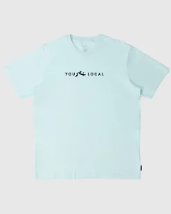 Locals Only Custom Printed Short Sleeve Tee | Rusty Sale