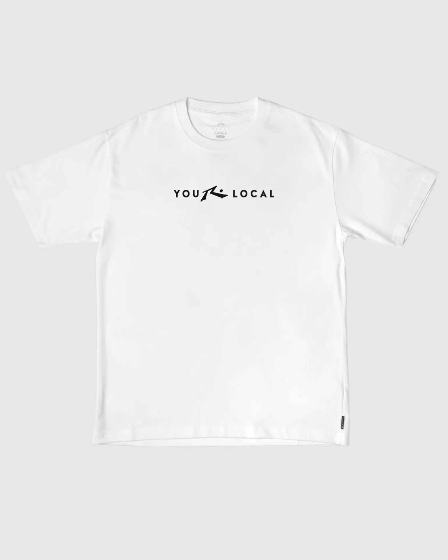 Locals Only Custom Printed Short Sleeve Tee | Rusty Clearance