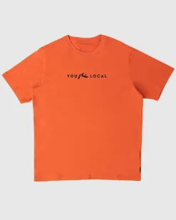 Locals Only Custom Printed Short Sleeve Tee | Rusty Clearance