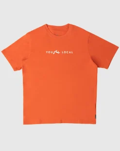 Locals Only Custom Printed Short Sleeve Tee | Rusty Sale