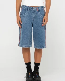 Long Mommy Low Rise Baggy Jort | Rusty Store
