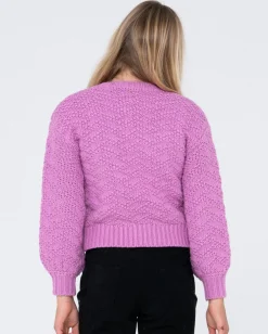 Loulou Crew Neck Knit Girls | Rusty Sale