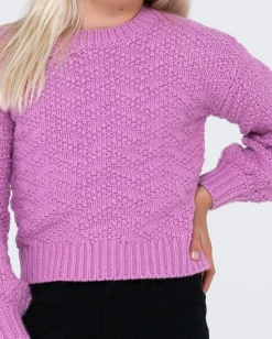 Loulou Crew Neck Knit Girls | Rusty Sale