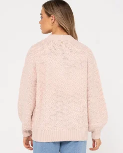 Loulou Relaxed Chunky Crew Neck Knit | Rusty Store
