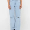 Low Rise Ripped Denim Jean | Rusty Best Sale