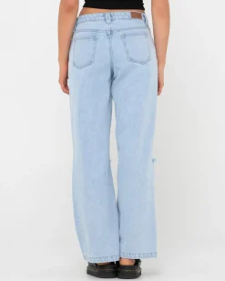 Low Rise Ripped Denim Jean | Rusty Online