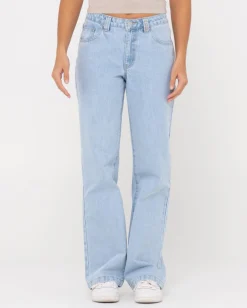Low Rise Straight Denim Jean | Rusty Sale