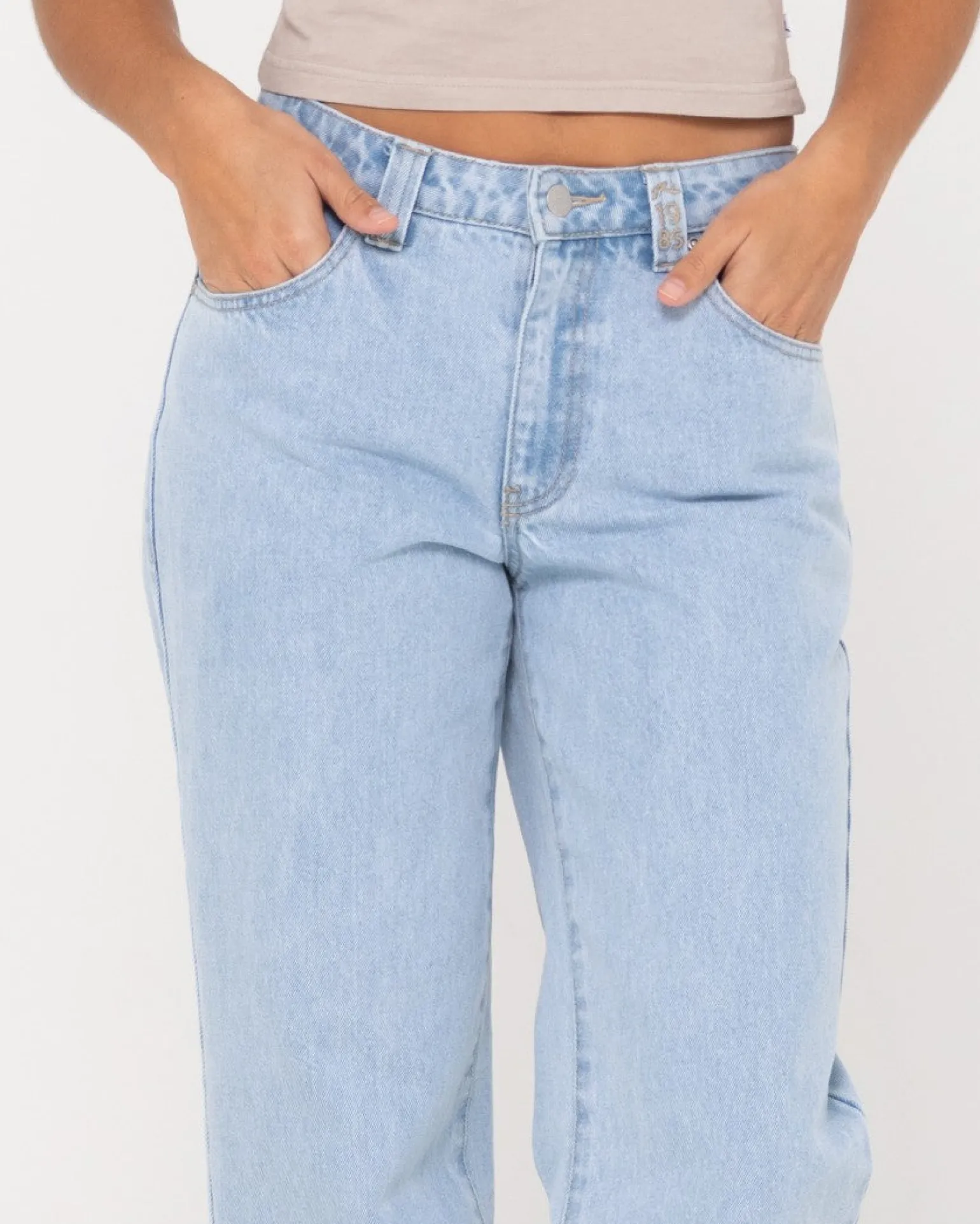 Low Rise Straight Denim Jean | Rusty Online