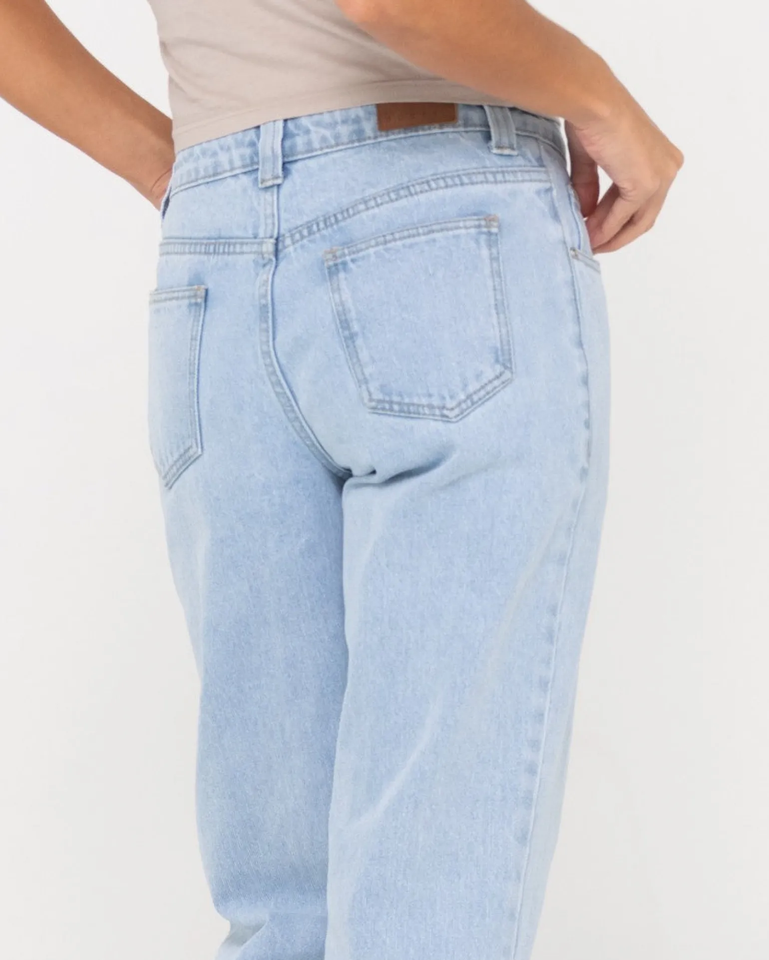 Low Rise Straight Denim Jean | Rusty Online