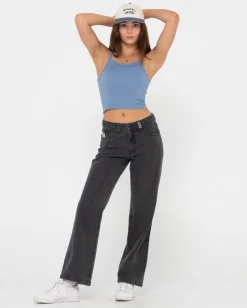 Low Rise Straight Denim Jean | Rusty Shop
