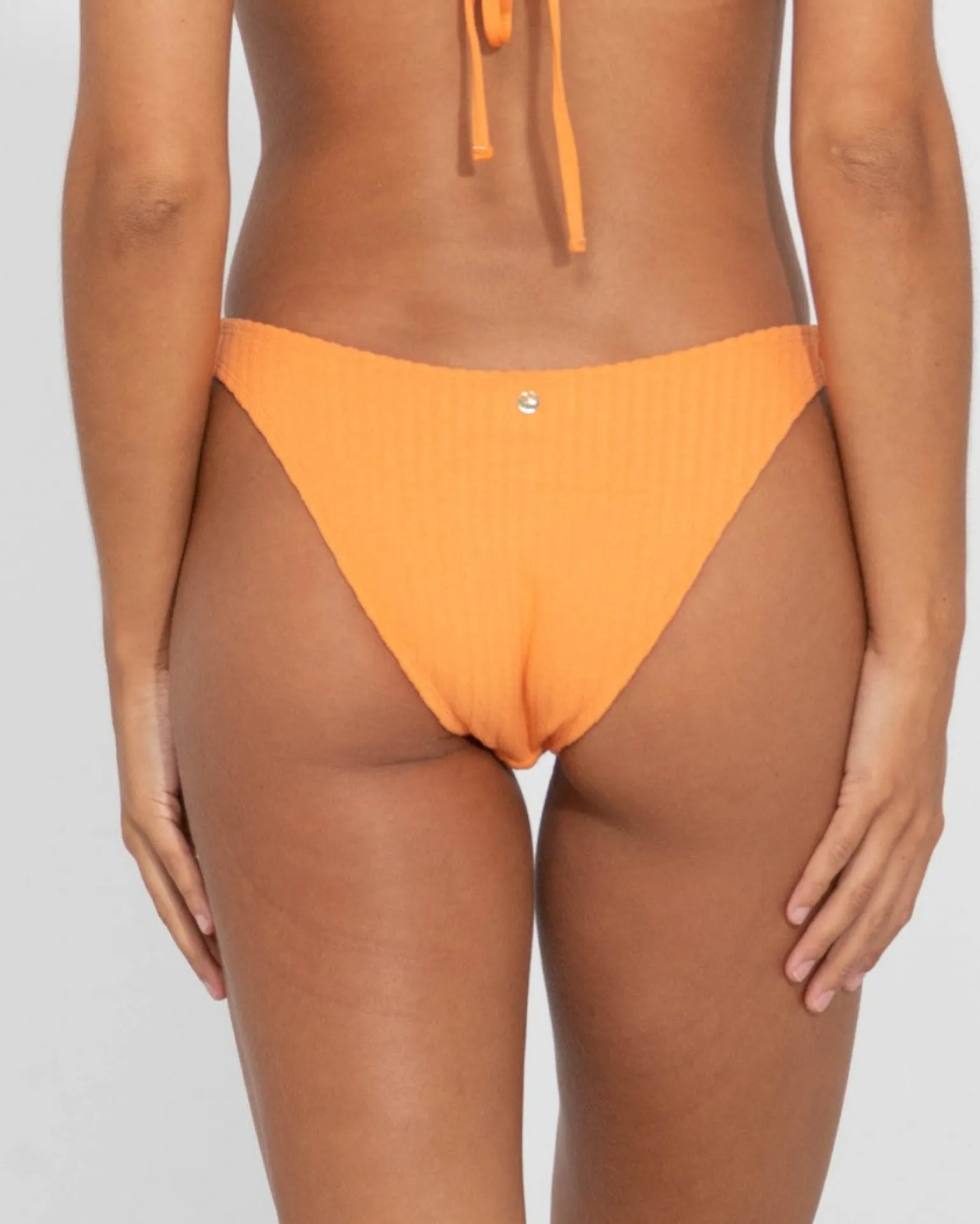 Lucky Rib Towelling Midi Bikini Bottom | Rusty Clearance