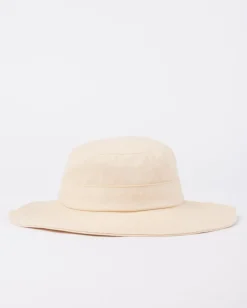 Luna Wide Brim Bucket Hat | Rusty Discount