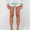 Mackenzie Stripe Lounge Short | Rusty Cheap