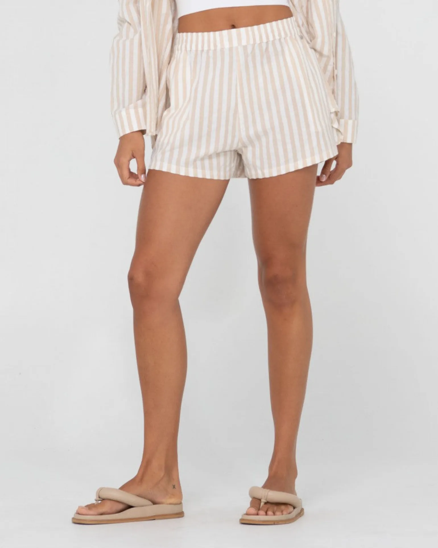 Mackenzie Stripe Lounge Short | Rusty New
