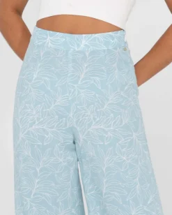 Maia Printed High Waisted Wide Leg Pant | Rusty New