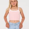 Mala Terry Towelling Tank Top Girls | Rusty Best Sale