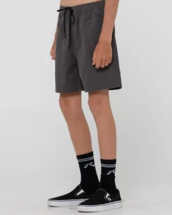 Manila Folder Elastic Short Boys | Rusty Sale