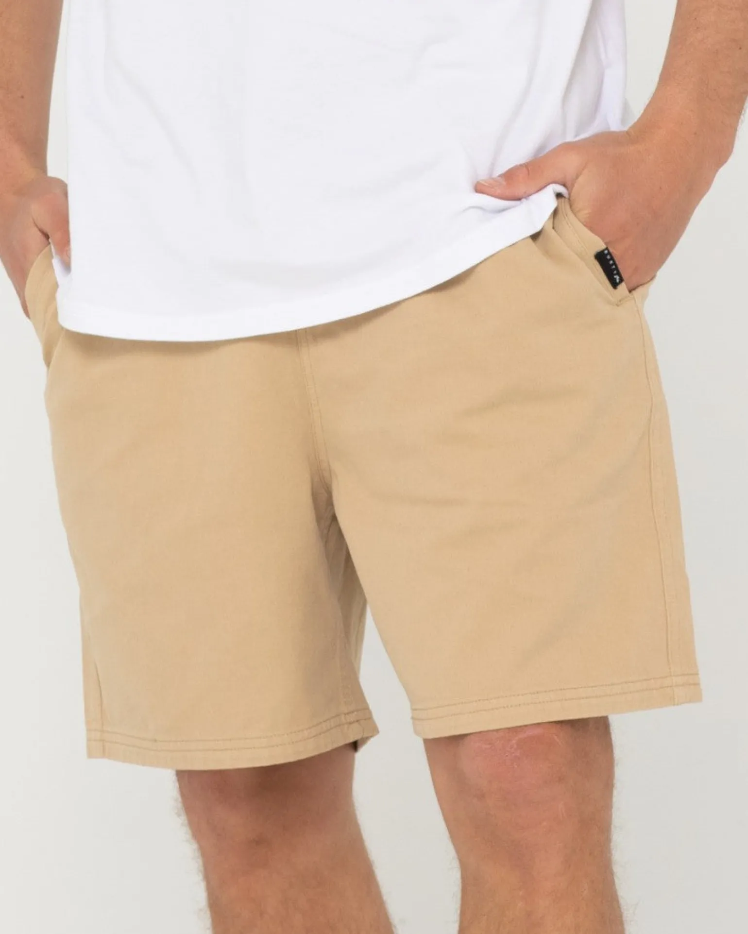 Manila Folder Elastic Short | Rusty Store