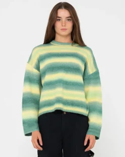 Marissa Oversized Boxy Ombre Knit | Rusty Best