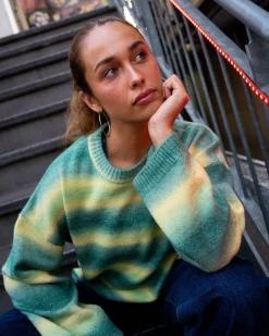 Marissa Oversized Boxy Ombre Knit | Rusty Best