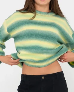 Marissa Oversized Boxy Ombre Knit | Rusty Best