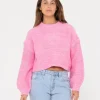 Marlow Cropped Chunky Knit | Rusty Discount