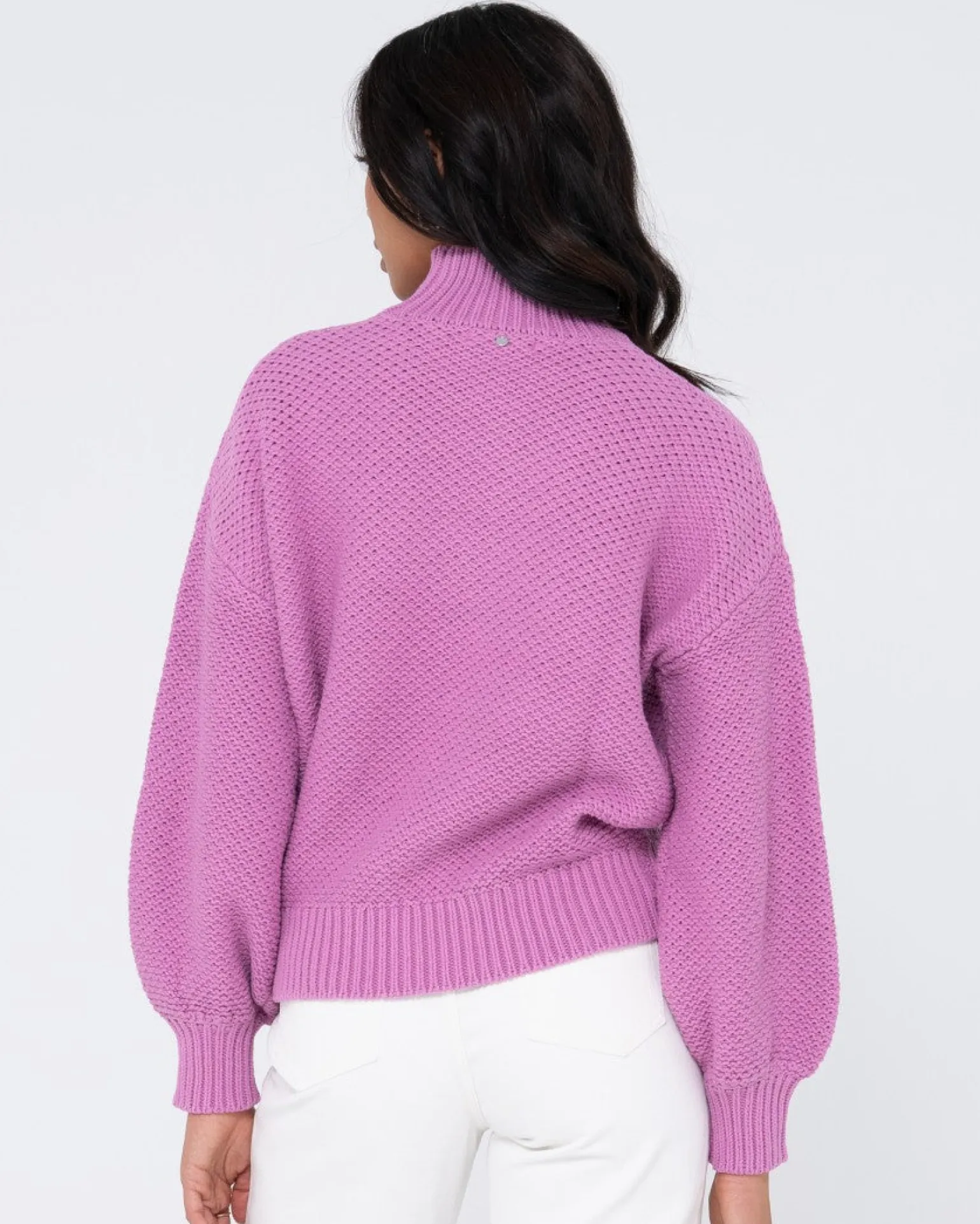 Marlow Relaxed Chunky Mock Neck Knit | Rusty Sale