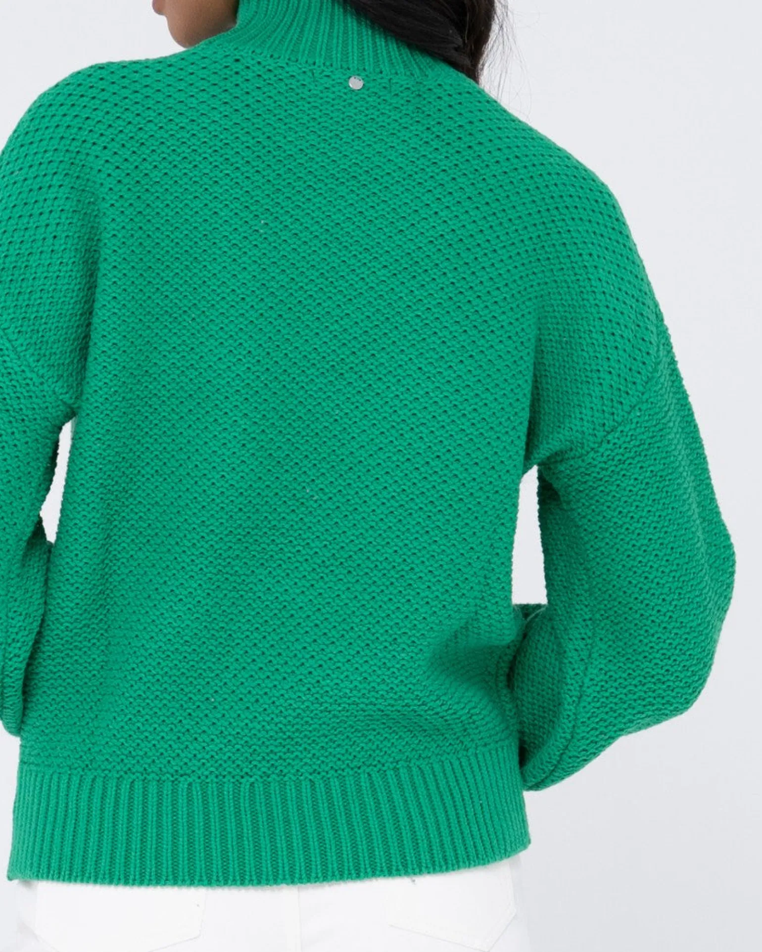 Marlow Relaxed Chunky Mock Neck Knit | Rusty Sale