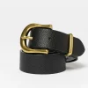 Mary High Waisted Leather Belt | Rusty Cheap