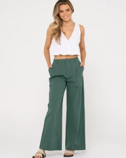 Matilda Button Up Crop Top | Rusty Best Sale
