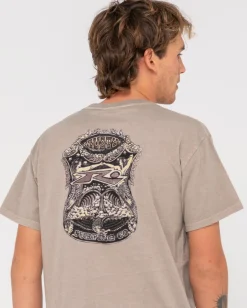 Mer Man Short Sleeve Graphic Tee | Rusty Outlet