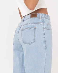 Mid Rise Straight Leg Jean | Rusty Best