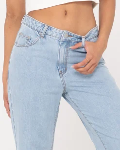 Mid Rise Straight Leg Jean | Rusty Best