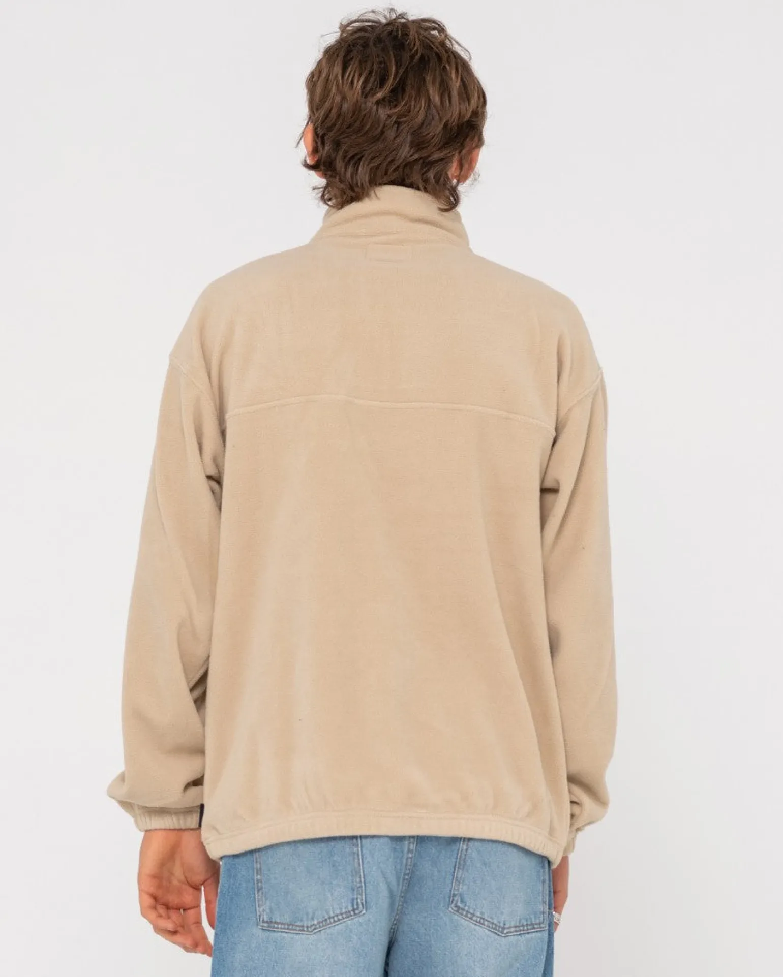 Middle Section Crew Polar Fleece | Rusty Sale
