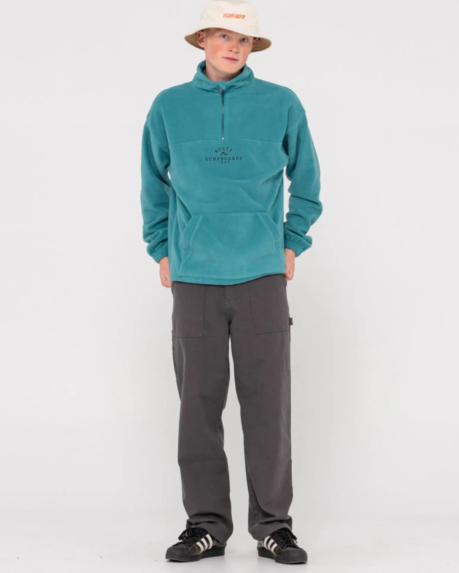 Middle Section Crew Polar Fleece | Rusty Cheap