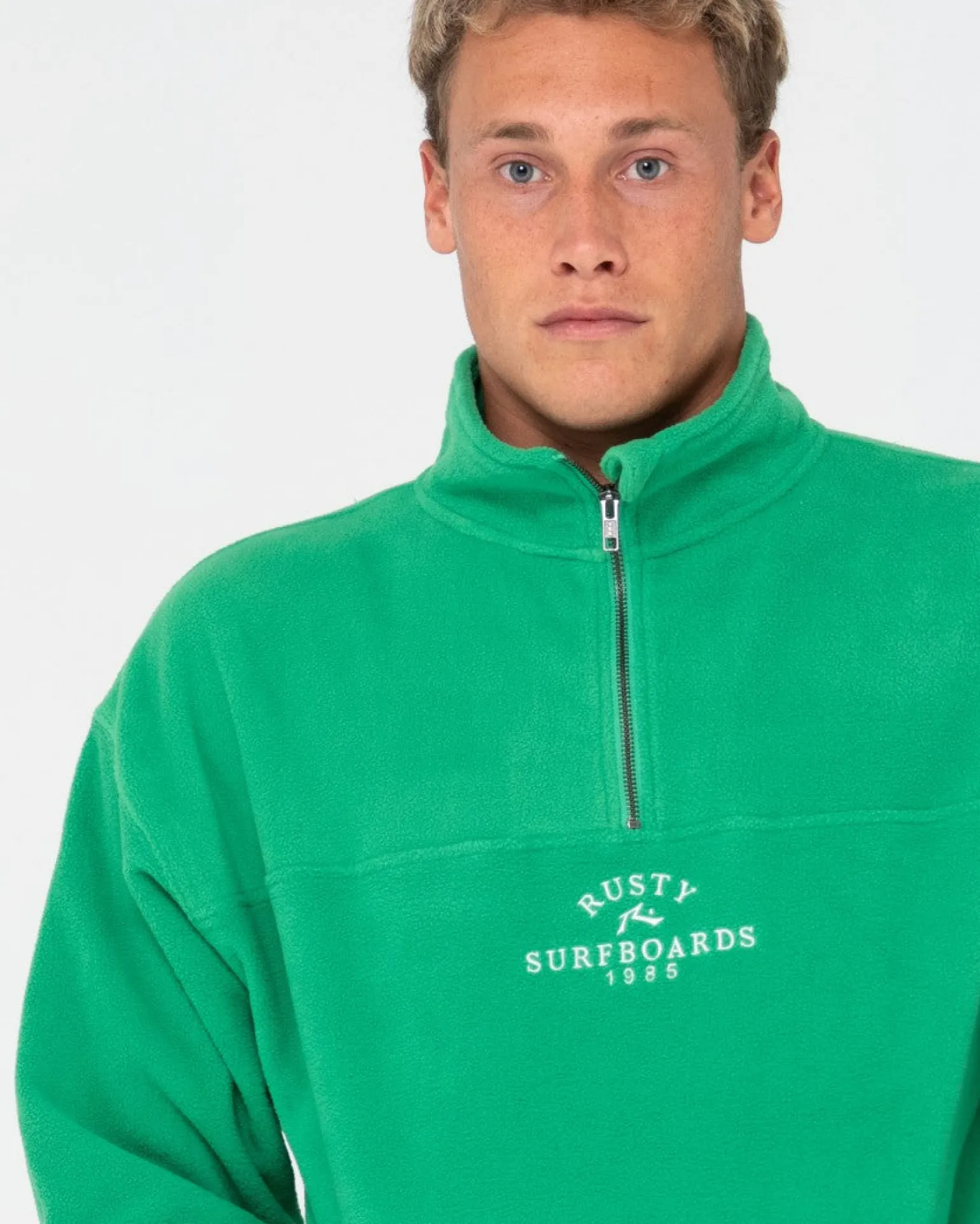 Middle Section Crew Polar Fleece | Rusty Best Sale