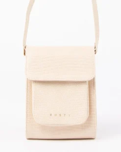 Mila Over The Shoulder Textured Sidebag | Rusty Cheap