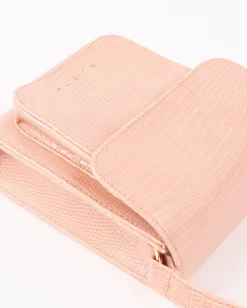 Mila Over The Shoulder Textured Sidebag | Rusty Fashion