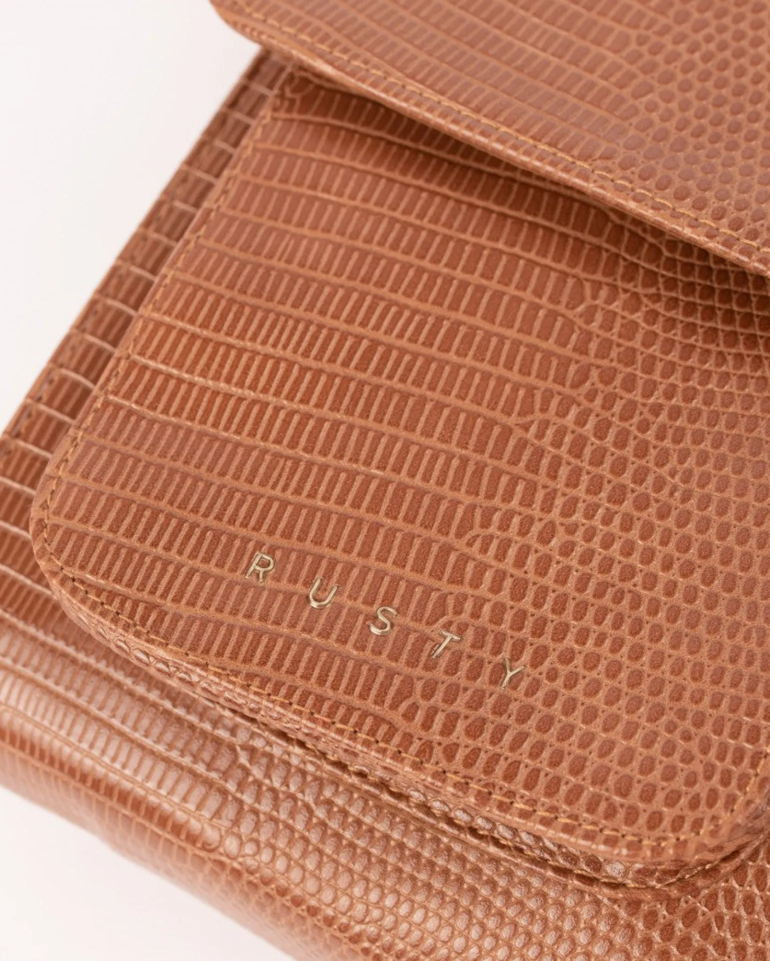 Mila Over The Shoulder Textured Sidebag | Rusty Outlet