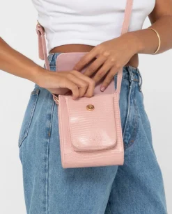 Mila Over The Shoulder Textured Sidebag | Rusty Fashion