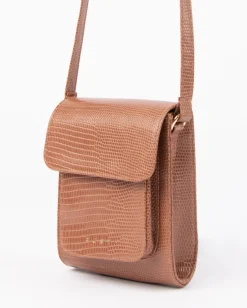 Mila Over The Shoulder Textured Sidebag | Rusty Outlet