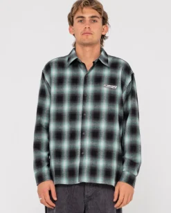 Neon Dreams Relaxed Plaid Shirt | Rusty Store