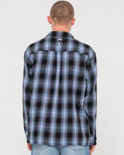 Neon Dreams Relaxed Plaid Shirt | Rusty Shop