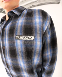 Neon Dreams Relaxed Plaid Shirt | Rusty Shop