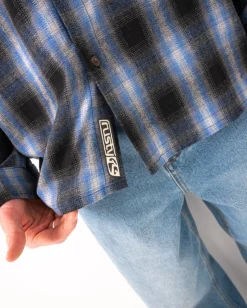Neon Dreams Relaxed Plaid Shirt | Rusty Shop